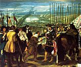 Diego Rodriguez De Silva Velazquez Famous Paintings - The Surrender of Breda